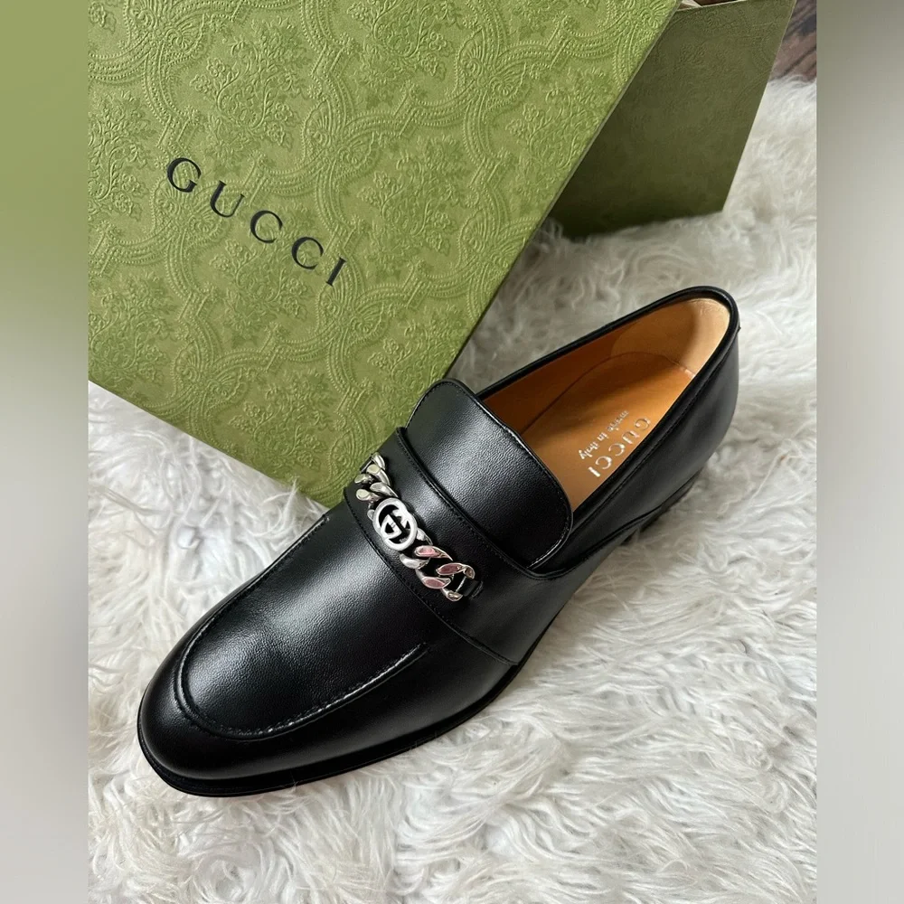 Gucci black loafers